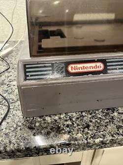 Vintage Official SNES/NINTENDO Console Game Gray Storage Container Display Case