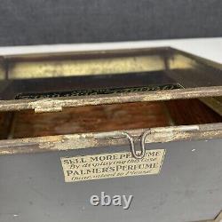 Vintage Palmer Perfume Store Counter Slant Top Display Case Advertising General