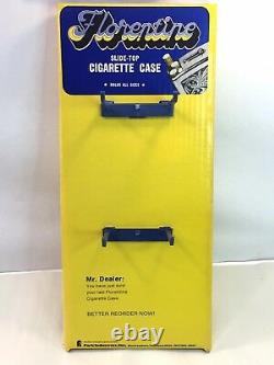 Vintage Park Industries Florentine Cigarette Case Store Display With 12 Cases USA