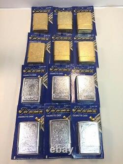 Vintage Park Industries Florentine Cigarette Case Store Display With 12 Cases USA