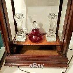 Vintage Ralph Lauren Polo Wood And Glass Small Size Store Display Case Cabinet