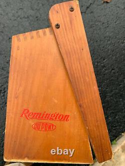 Vintage Remington Hi-Speed 22's Store Display Case Original Condition 16x10