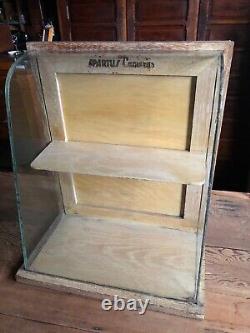 Vintage SPARTUS Camera General Store Counter Display Case RARE Original Glass