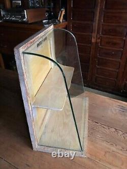 Vintage SPARTUS Camera General Store Counter Display Case RARE Original Glass