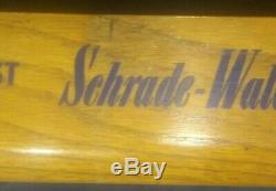 Vintage Schrade Walden Pocket Knife Store Display Case For Collectors Knives Old