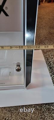 Vintage Timex Watch Counter Top Rotating Spinning Store Display Case Lockable