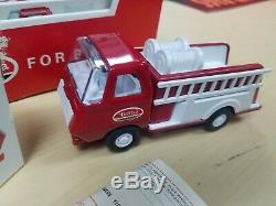 Vintage Tiny Tonka Fire Pumper 595 Store Display Case 12 Boxed Tonka Trucks