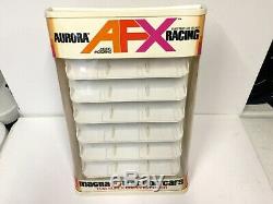Vintage Toys 1970's Aurora Afx Slot Car Store Display Case