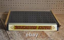 Vintage Winchester Knives Display Case Counter Top General Store Hardware Store