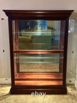 Vintage Wood & Glass Store Counter Display Case/Box Showcase Cabinet Vitrine