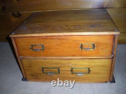 Vintage Wood and Glass Store KNIFE Display Case