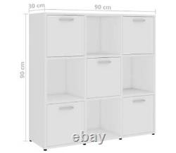 Vinyl Record Storage Cabinet Album Display Rack Shelving Book Case Cube Craft