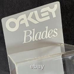 Vtg 1985 OAKLEY BLADES Sunglasses Store Countertop Display Case OG 1st Gen RARE