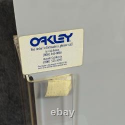 Vtg 1985 OAKLEY BLADES Sunglasses Store Countertop Display Case OG 1st Gen RARE