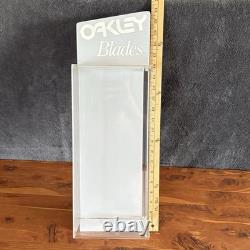 Vtg 1985 OAKLEY BLADES Sunglasses Store Countertop Display Case OG 1st Gen RARE