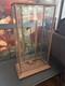 Vtg Countertop Showcase General Store Display Wood Framed Glass Case Taxidermy