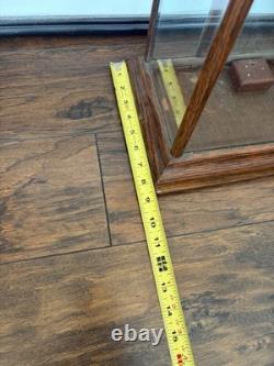 Vtg Countertop Showcase General Store Display Wood Framed Glass Case Taxidermy Vtg Countertop Showcase General Store Display Wood Framed Glass Case Taxidermy