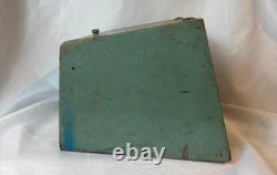 Vtg General Store Display Case Countertop Wood Drawer Beauty & Nail Tools