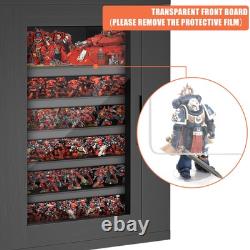 WELIDAY Miniature Storage Case for Collectibles, Miniature Display Cases with Ma