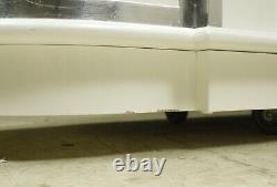 Walk In Closet White Jewelry Display Case Storage Island