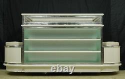 Walk In Closet White Jewelry Display Case Storage Island