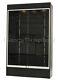 Wall Black Display Show Case Retail Store Fixture with Lights Knocked down #WC4B