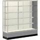 Wall Trophy Display Case 60H Upright Assembled Showcase Store Fixture 70W New