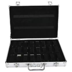 Watch Case for 30 Watches Collectors Display Storage Briefcase Aluminum Box