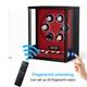 XTELARY Automatic 6 Watch Winder Fingerprint 6 Storage Display Case Box LED/RGB