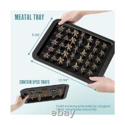 ZXQDRE Warhammer Miniature Storage Case Lockable Display Case