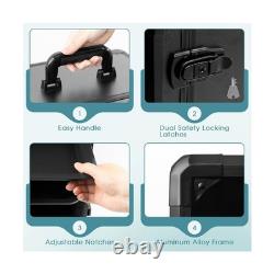 ZXQDRE Warhammer Miniature Storage Case Lockable Display Case