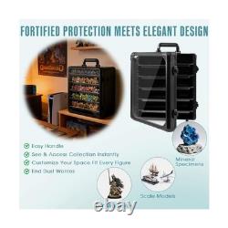 ZXQDRE Warhammer Miniature Storage Case Lockable Display Case ZXQDRE Warhammer Miniature Storage Case Lockable Display Case