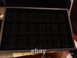 Zippo 21 Lighter Storage Display Case Box