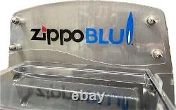 Zippo Blu Butane 12 Lighter Retail Cigar Tobacco Store Shop Display Case Rare