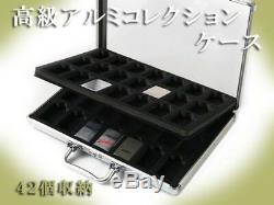 Zippo Storage Aluminium Collection Display Box Case Matsudaya max42pcs Japan