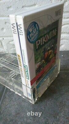 (x6) Nintendo Store Retail Display Game Holder Tray Rack Case Gamecube NES Wii